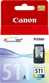 Genuine Canon CL-511 Colour ink cartridge Genuine Canon CL-511 Colour ink cartridge